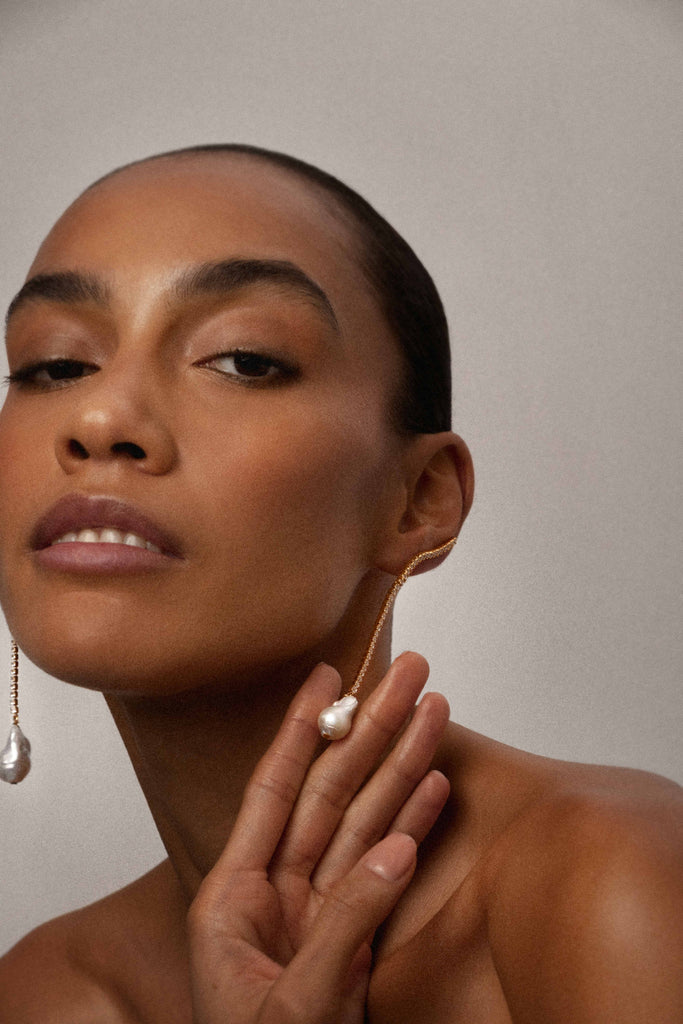 Pendientes boda novia invitada perla Specciale