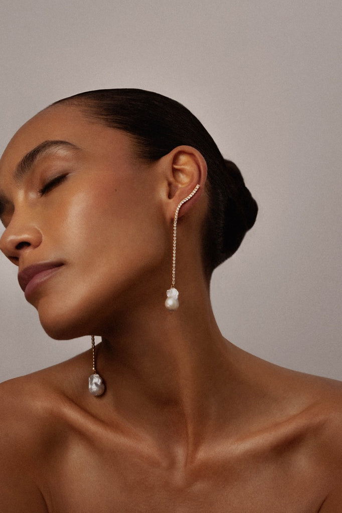 Pendientes boda novia invitada perla Specciale