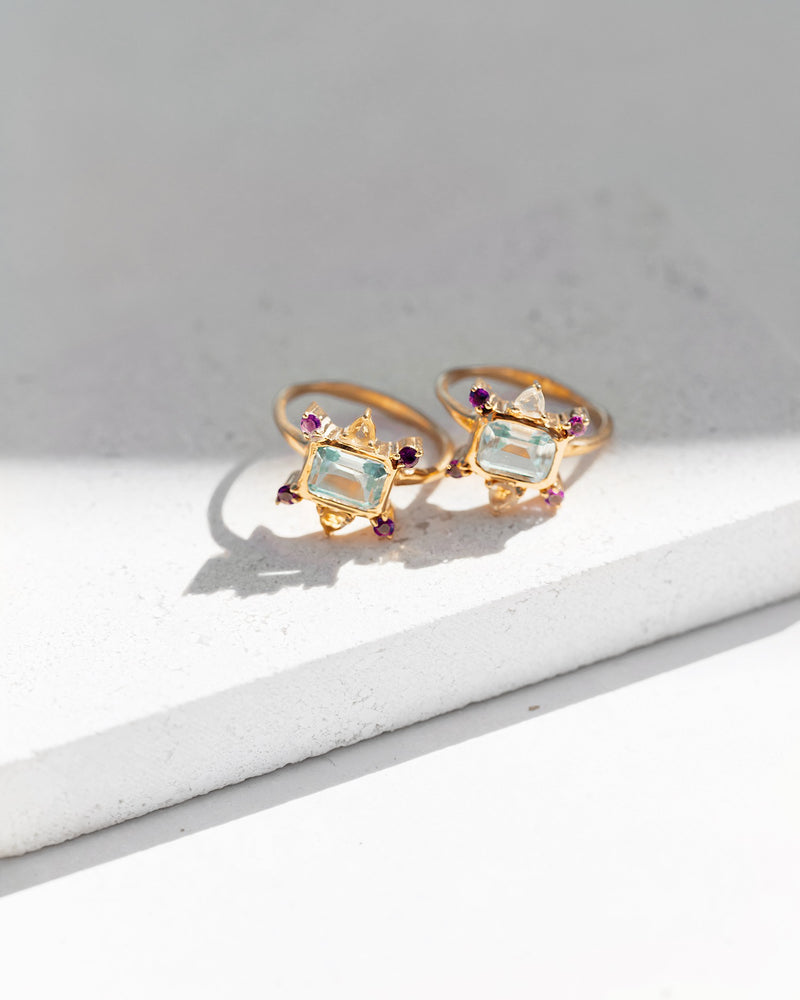 Anillo Alexia yellow