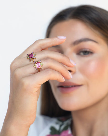 Alexia Pink Ring