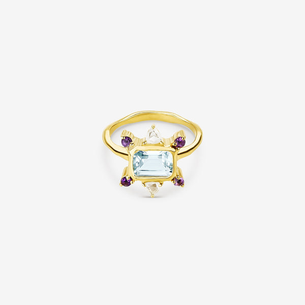 Anillo Alexia blue