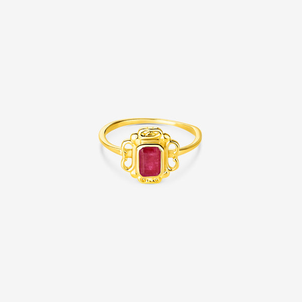 Anillo Marcela Pink Quartz
